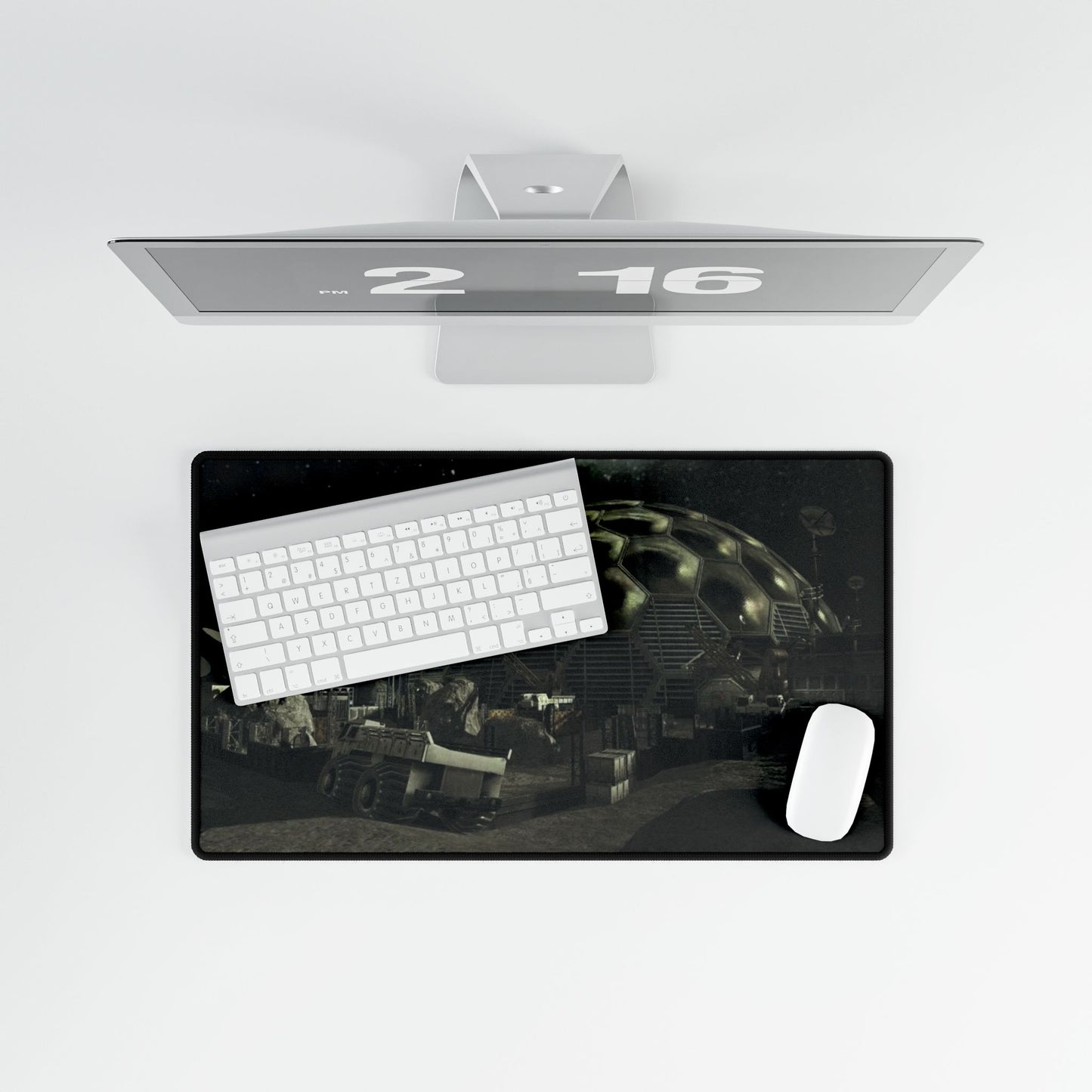 Custom made Call of Duty black ops 1 mouse pad "MOON"— Retro Space Dome Gaming & Office Mouse Pad