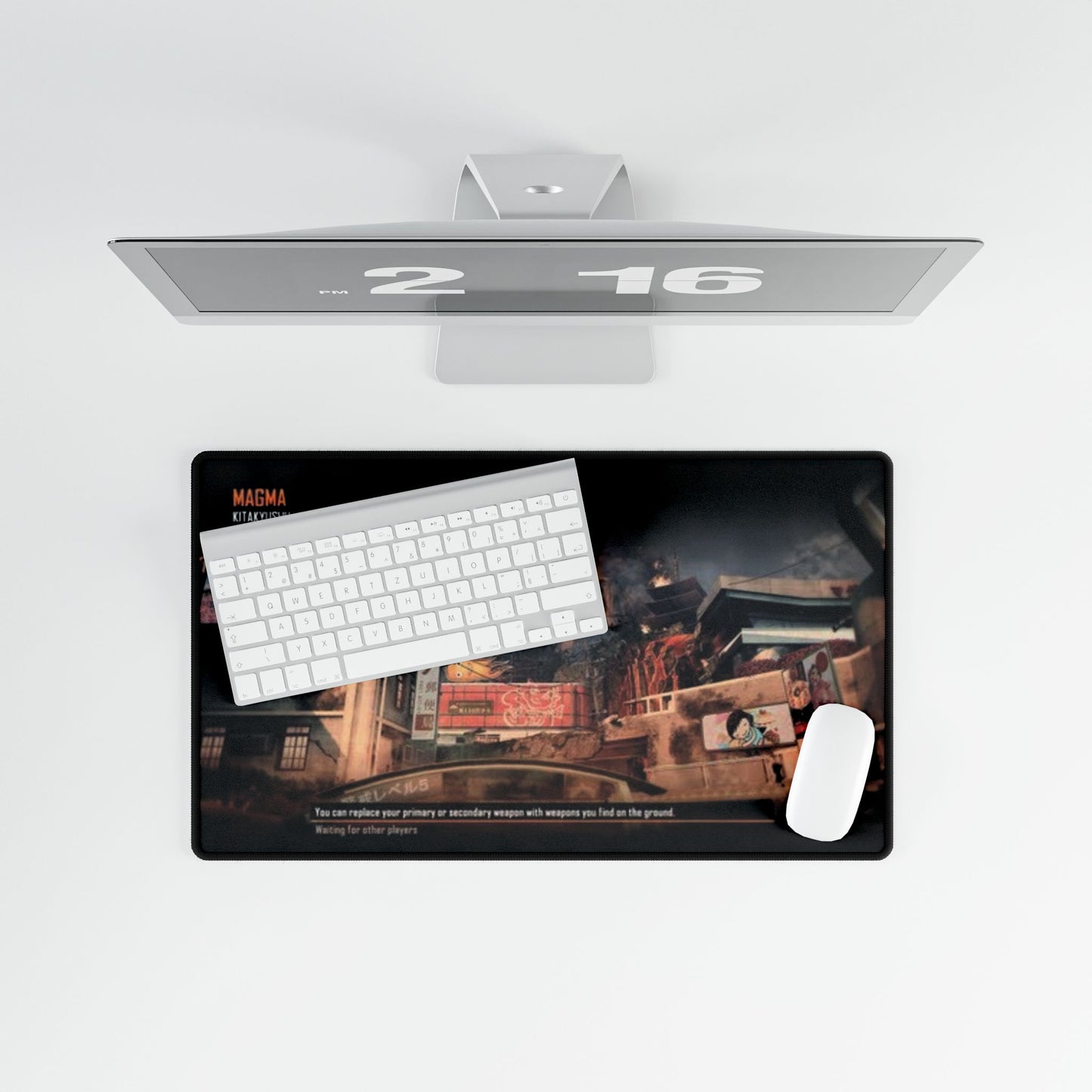 Call of Duty Black ops 2 DLC map "MAGMA" mouse pad Volcanic Eruption Desk Mat - Creative Gaming & Office Accessory