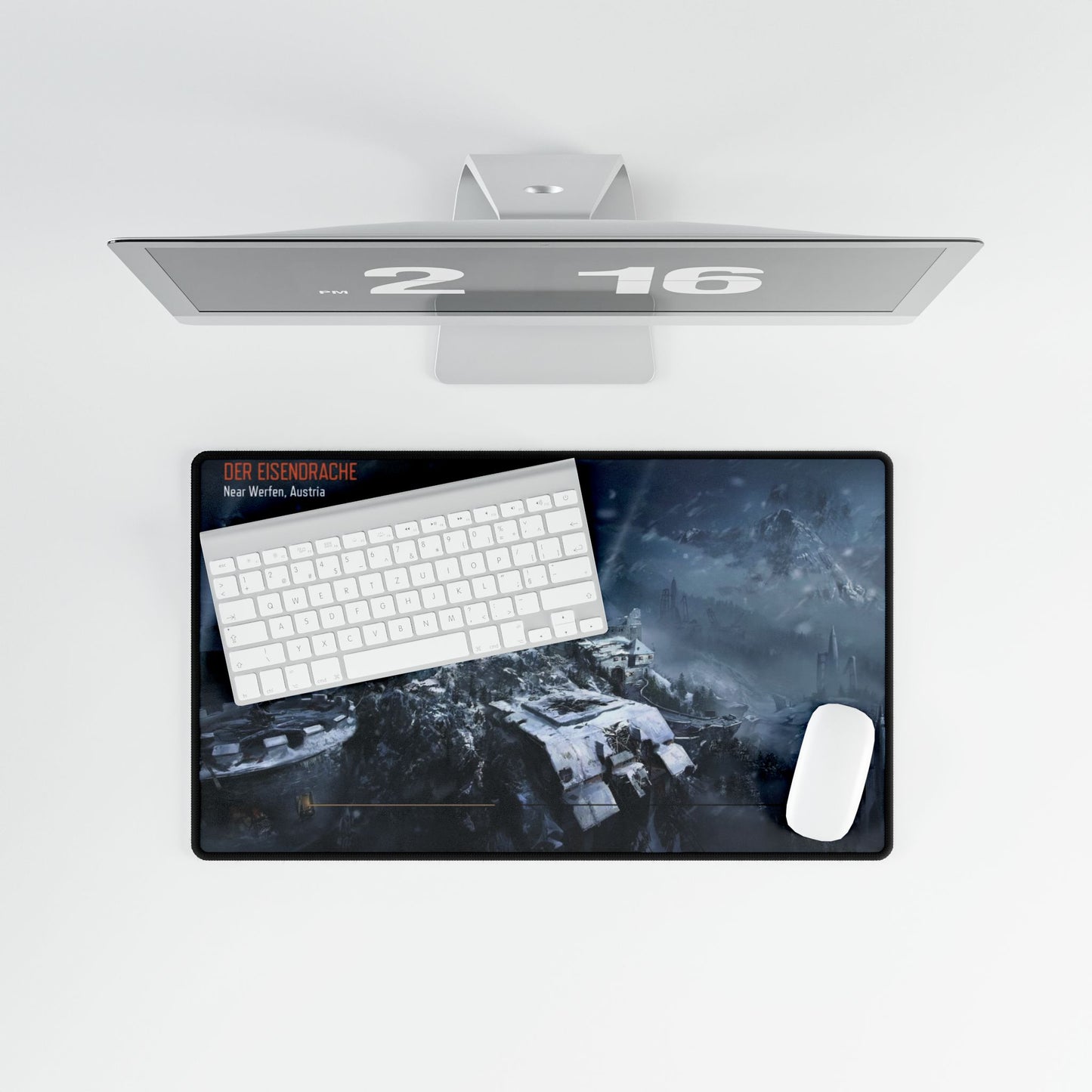 Call of Duty zombies inspired mousepad "DER EISENDRACHE" made for gamers/office workers