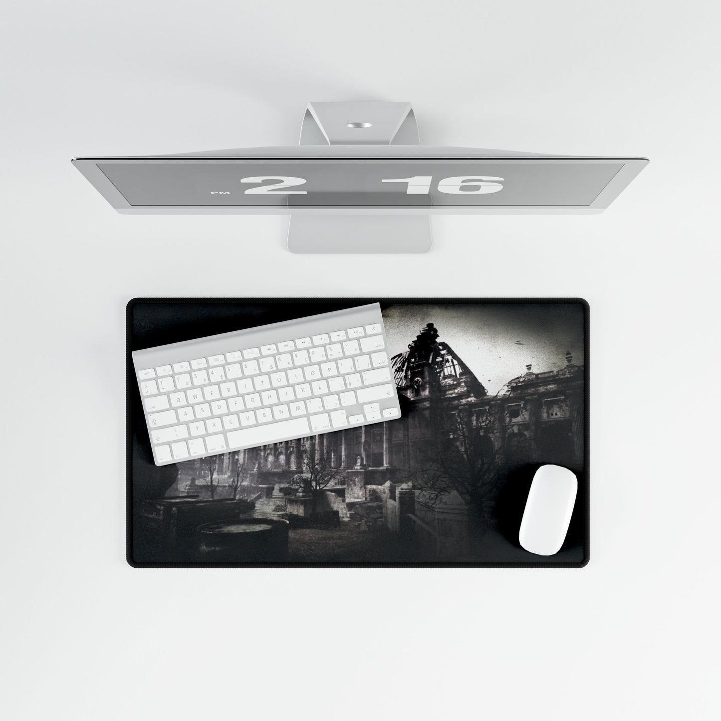Custom Desk Mat Call of Duty World at War multiplayer map "DOWNFALL" — Gaming/Work Surface mouse pads