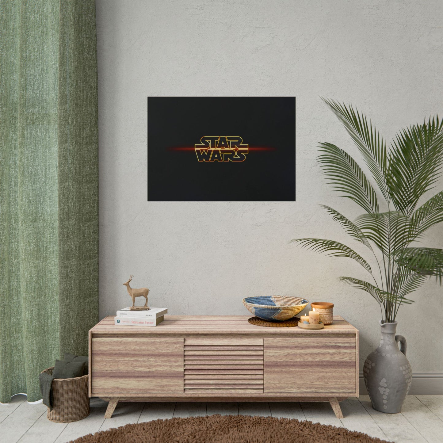 Star Wars Logo Rolled Poster — medium/large