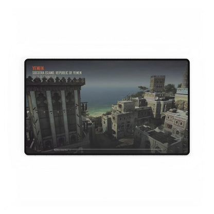 Call of Duty gaming Desk mat map-"YEMEN"- Landscape Desk Mat, Gaming Desk Pad, Office Mat, Decorative Mouse Pad, Unique Desk Accessories