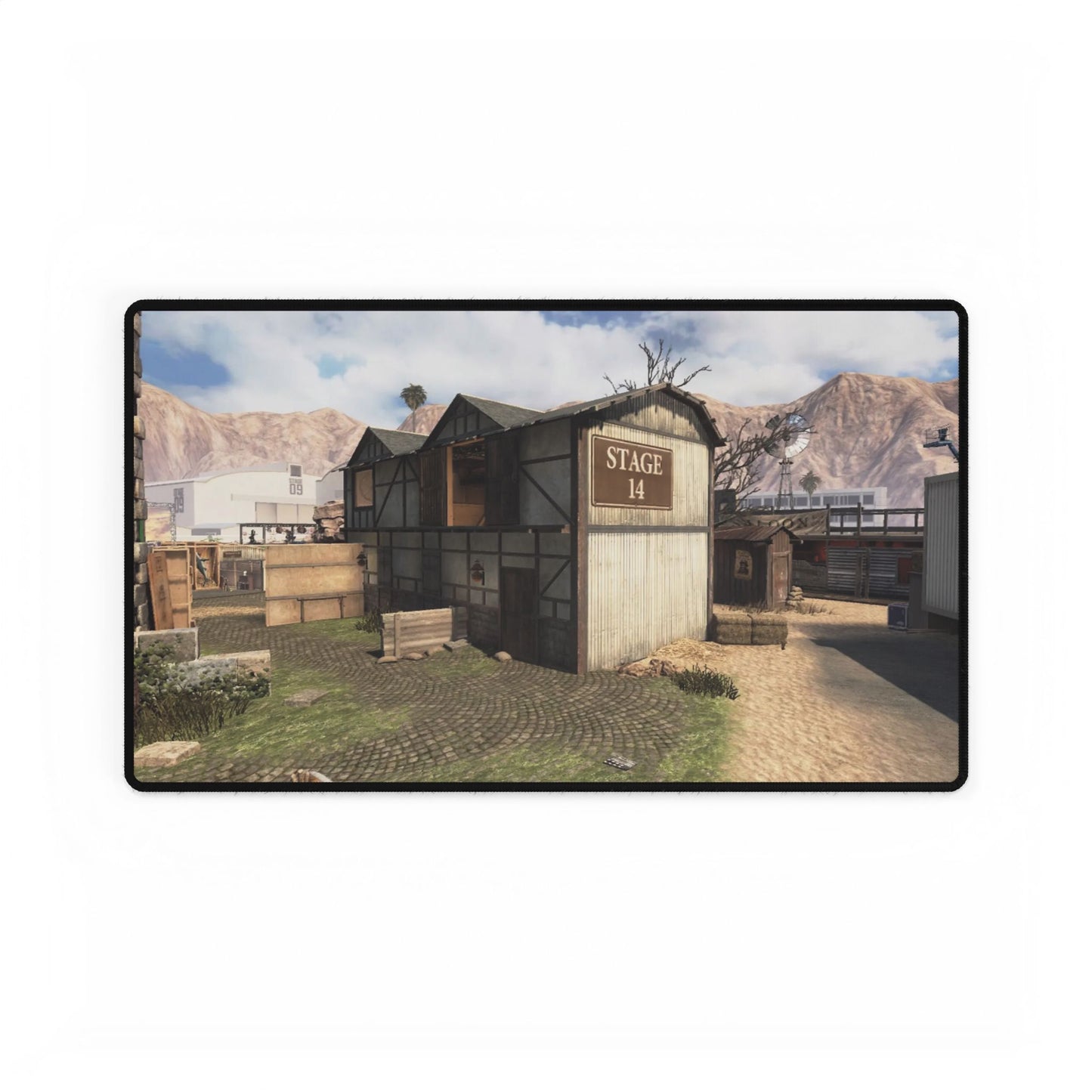 Call of Duty Gaming Desk Mat DLC map design "STUDIO" - Stage 14 Design