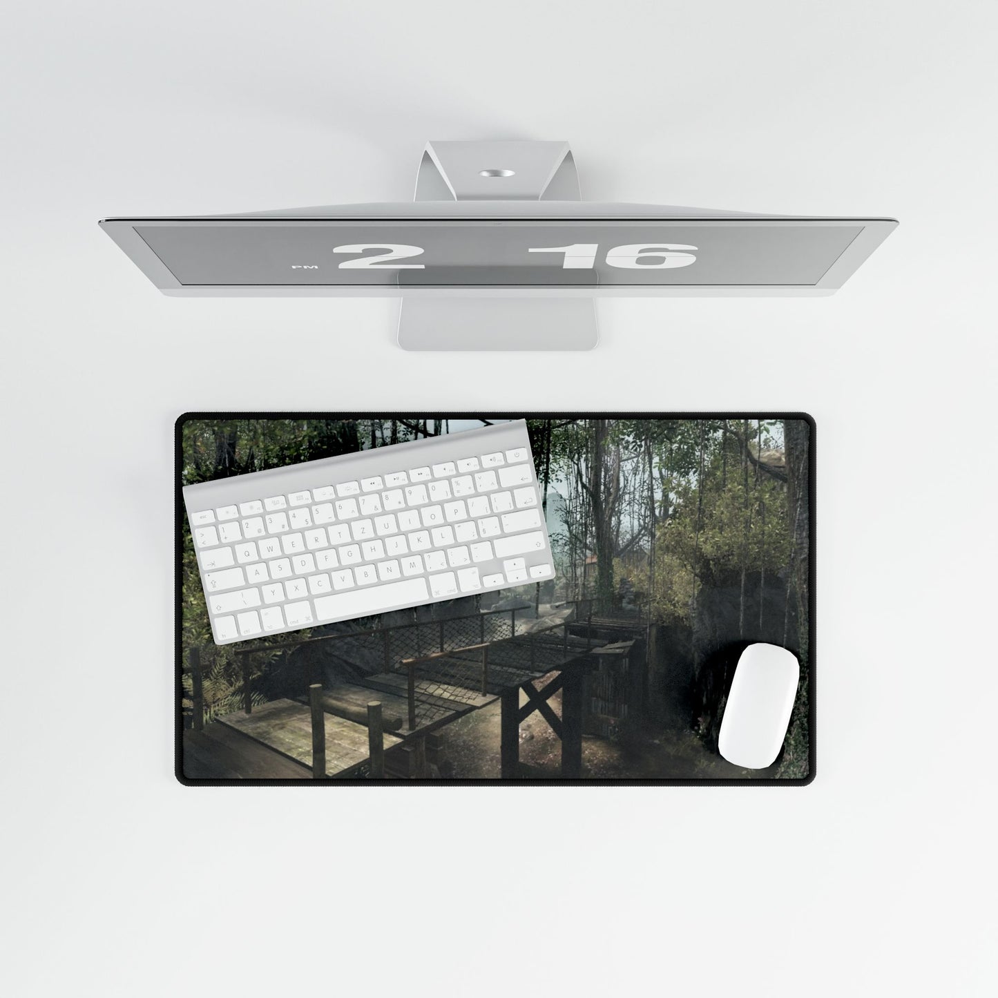 Call of Duty -Inspired Desk Mat Map "JUNGLE"  for Home Office Decor Black ops 1 map- JUNGLE