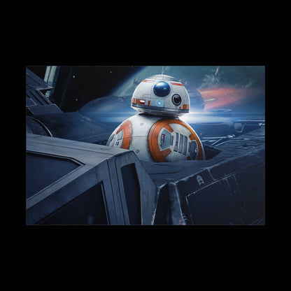 BB-8 Space Poster — StarWars themed wall poster medium/large