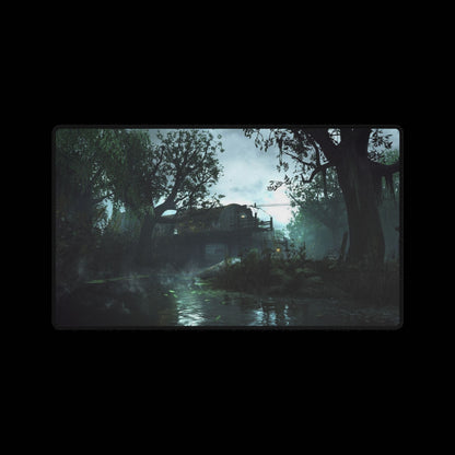 Custom Call of Duty World at War zombies mouse pad "SHI NO NUMA" Swamp style mouse pad— Moody Foggy Forest Gaming & Office Mouse Pad