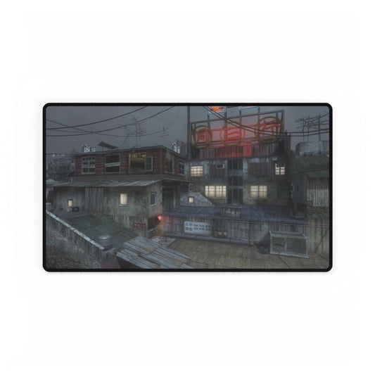 Call of Duty inspired Mouse pad DLC map "KOWLOON" Urban Nightscape Desk Mat - Stylish Gaming and Office Mat