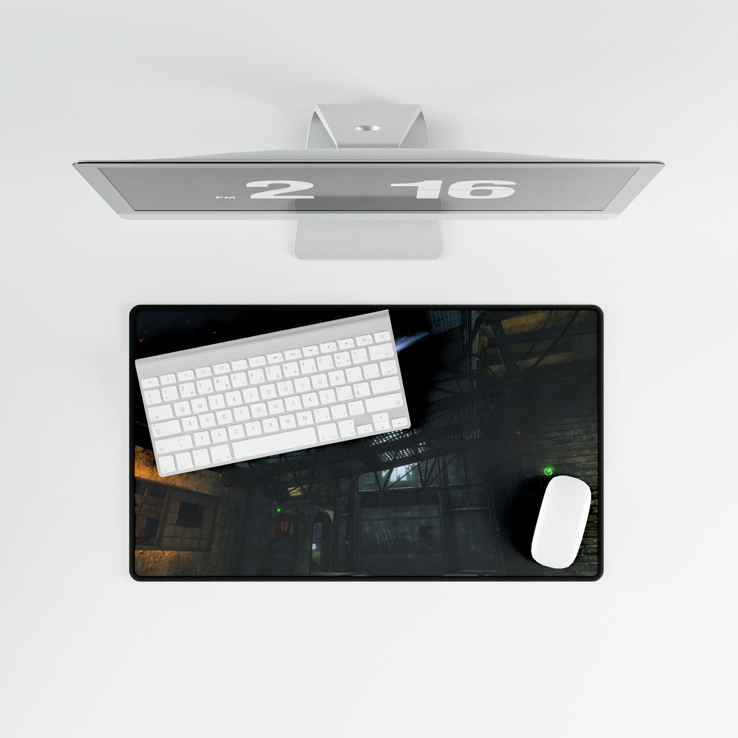 Call of Duty World at War zombies Themed Gaming Desk Mat zombies map "DER RIESE"  — Dark Industrial Moonlight Mouse Pad