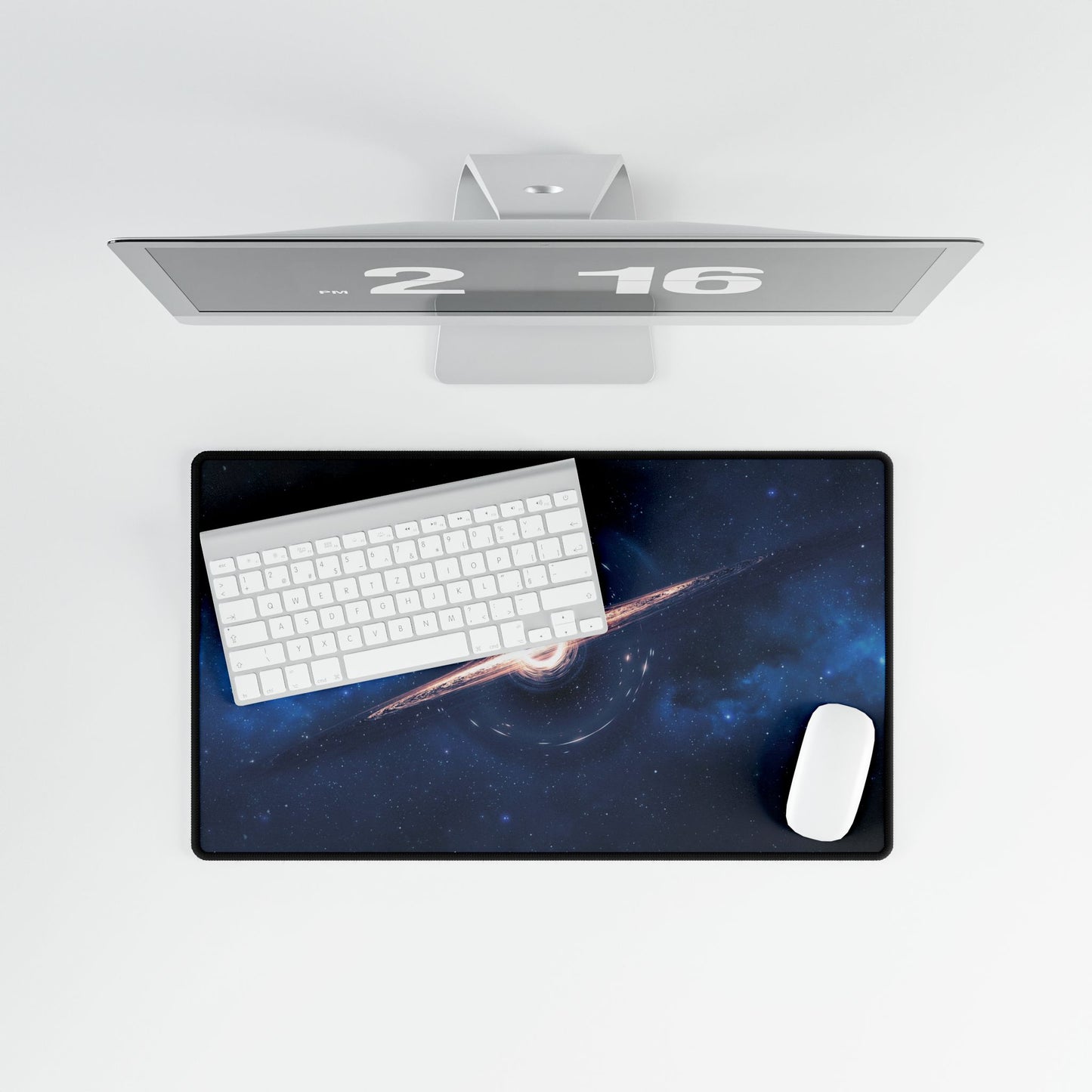 Galaxy Black Hole Desk Mat