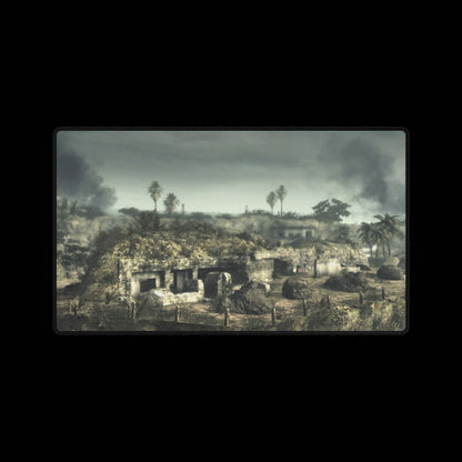Custom Call of Duty Gaming Mouse Pad multiplayer map "CLIFFSIDE" War Themed mouse pad - perfect for gamers and office workers