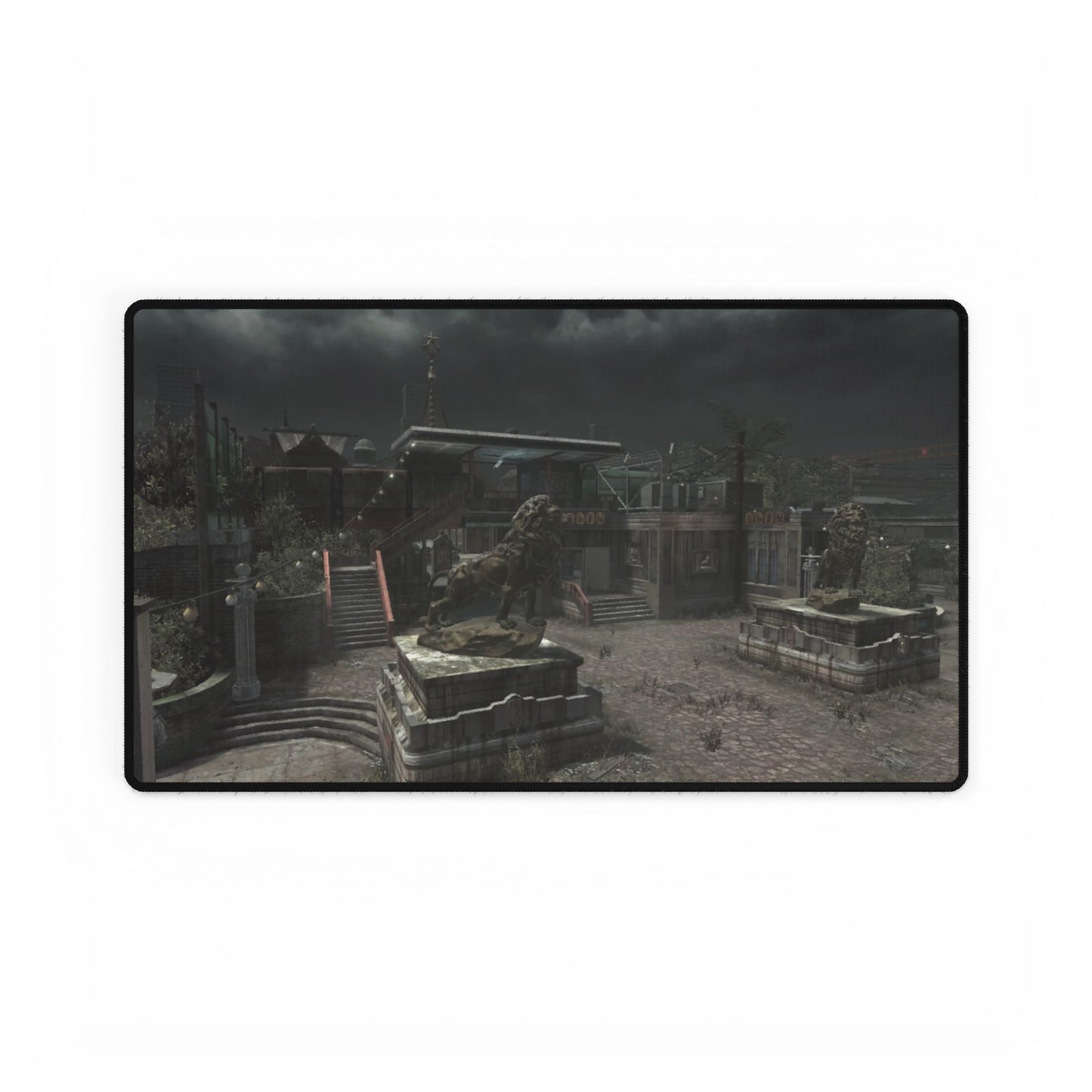 Call of Duty Gaming-Themed Desk Mat DlC map "ZOO"  for Comfortable Workstations