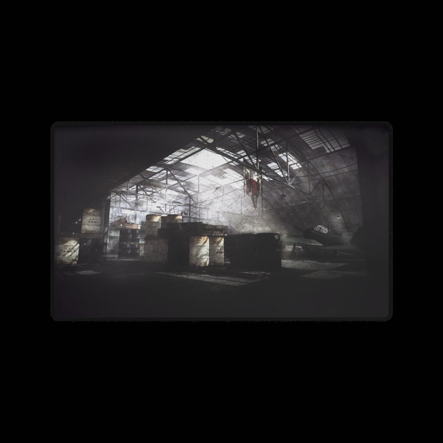Custom made Call of Duty World at War Desk Mat map "HANGER" PERFECT Mousepad for PC Setups or office worlers