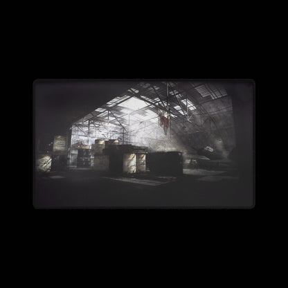 Custom made Call of Duty World at War Desk Mat map "HANGER" PERFECT Mousepad for PC Setups or office worlers