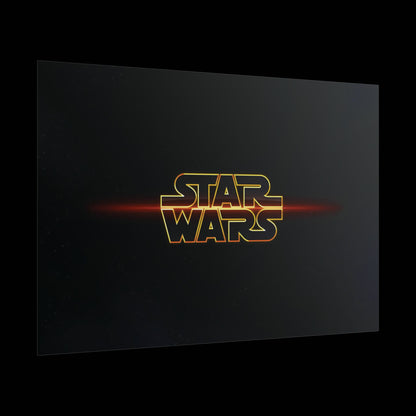 Star Wars Logo Rolled Poster — medium/large