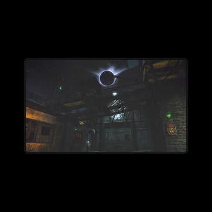 Call of Duty World at War zombies Themed Gaming Desk Mat zombies map "DER RIESE"  — Dark Industrial Moonlight Mouse Pad