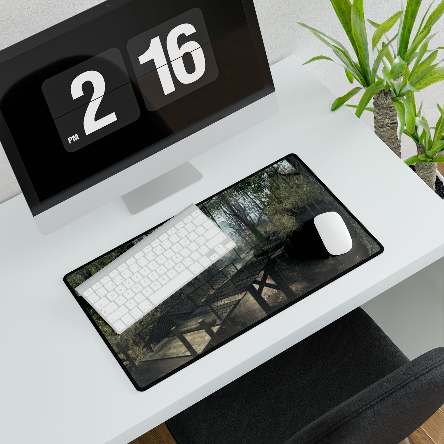 Call of Duty -Inspired Desk Mat Map "JUNGLE"  for Home Office Decor Black ops 1 map- JUNGLE