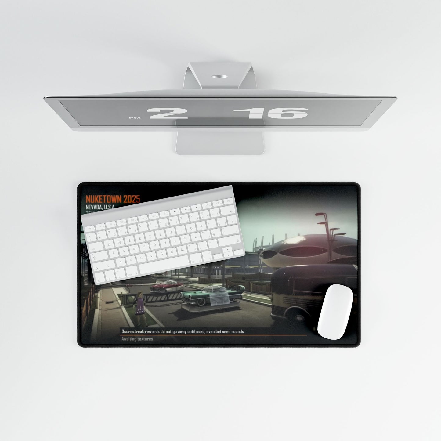 Call of Duty themed mouse pad map-"NUKETOWN 2025"-Stylish Desk Mats for Home & Office, Gaming Accessories, Personalized Mouse Pad, Unique Workstation Decor, Retro Designs