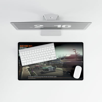 Call of Duty themed mouse pad map-"NUKETOWN 2025"-Stylish Desk Mats for Home & Office, Gaming Accessories, Personalized Mouse Pad, Unique Workstation Decor, Retro Designs