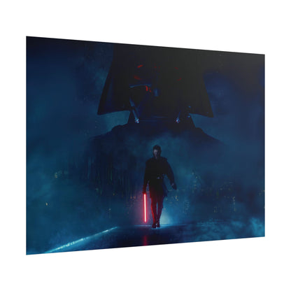 Anakin skywalker/Darth Vader cinematic Starwars (Rolled Poster)