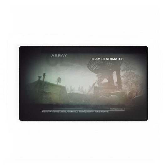 Classic Call od Duty Black ops 1 Gaming Desk Mat Map "ARRAY" - Team Deathmatch Design