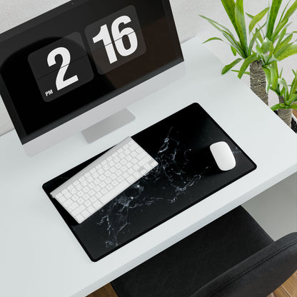 liquid black "desk mat"