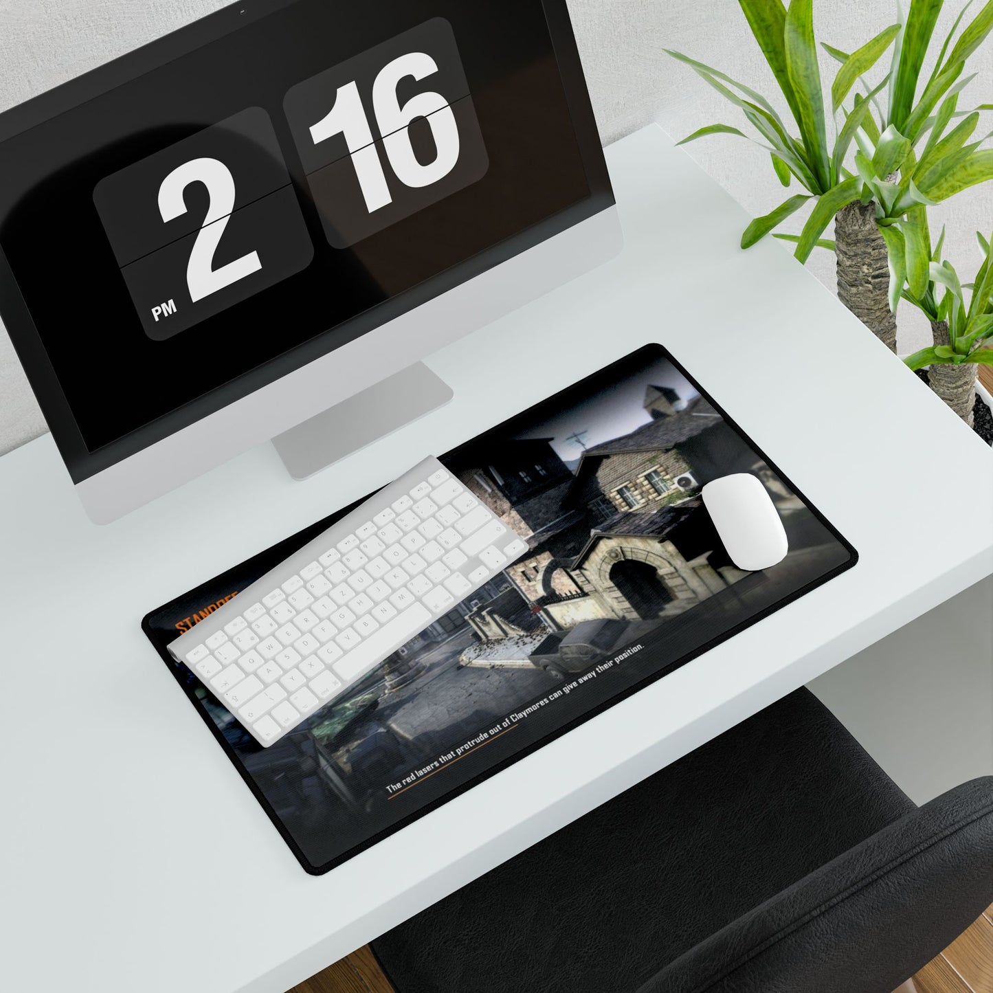 Call of Duty gaming Desk mat map-"STANDOFF"-Gaming Desk Mat - Perfect for Work & Play, Office Decor, Gamer Gift, Personalized Desk Accessories, Custom Mouse Pad