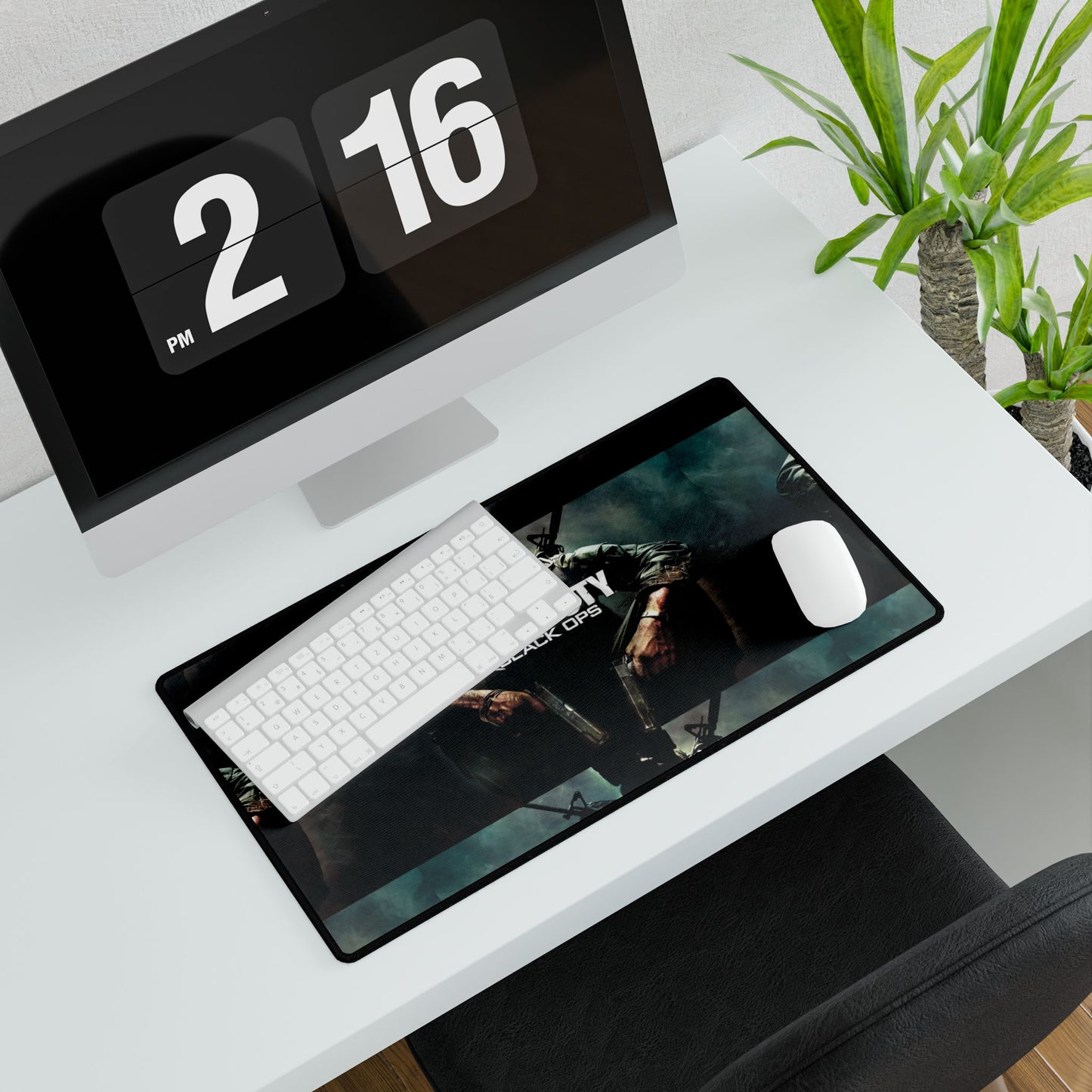 Call of Duty Black Ops 1 Desk Mat - Gaming Essentials, Desk Accessories, Gamer Gift, Home Office Decor, Stylish Mousepad