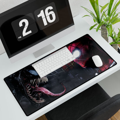 Spider-Man vs Venom Desk Mat — Large Gaming/Office Mouse Pad
