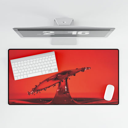 splashing red