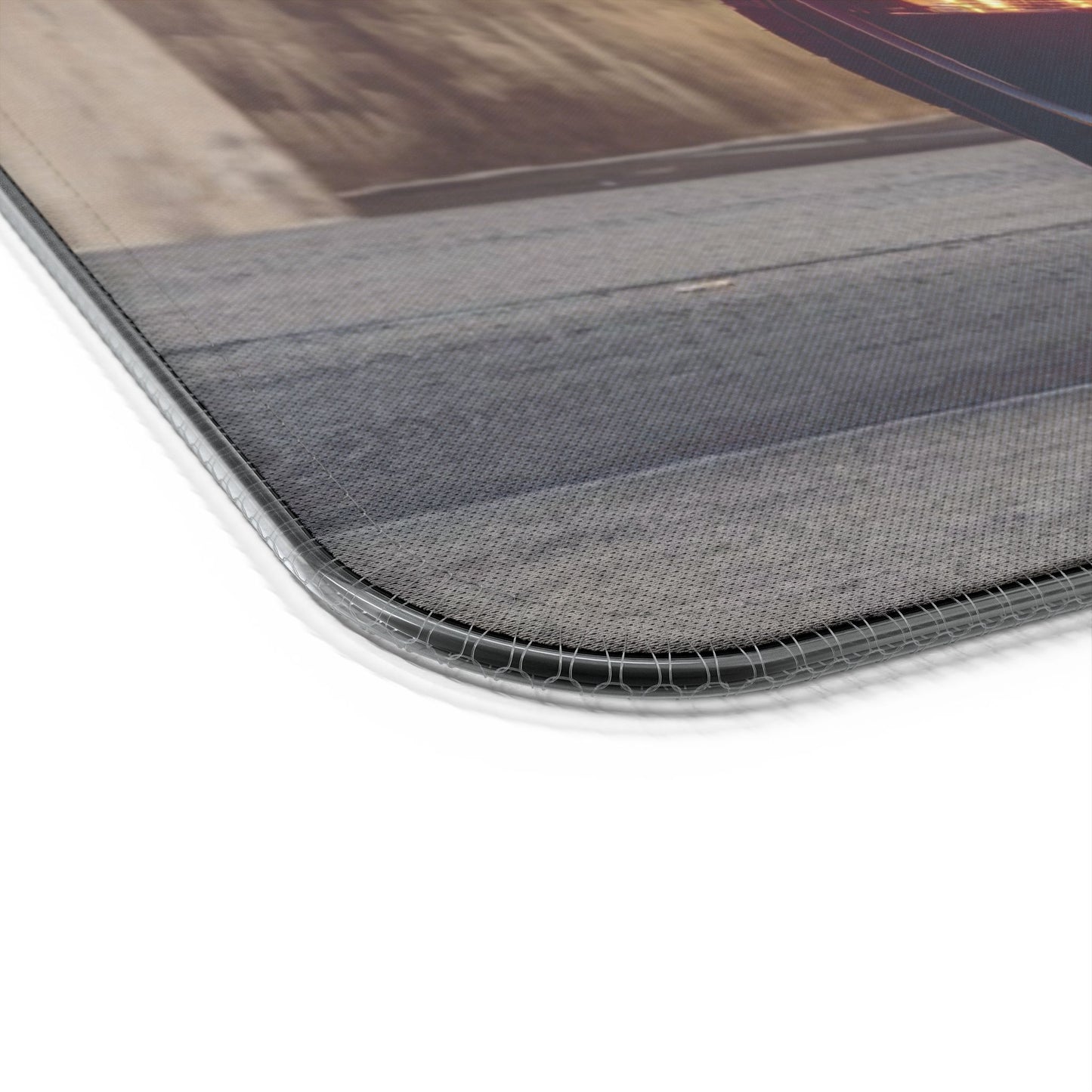 LED Wireless Charging Gaming Mouse Pad —Ford Mustang Shelby GT500- Race Car Design