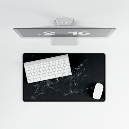 liquid black "desk mat"