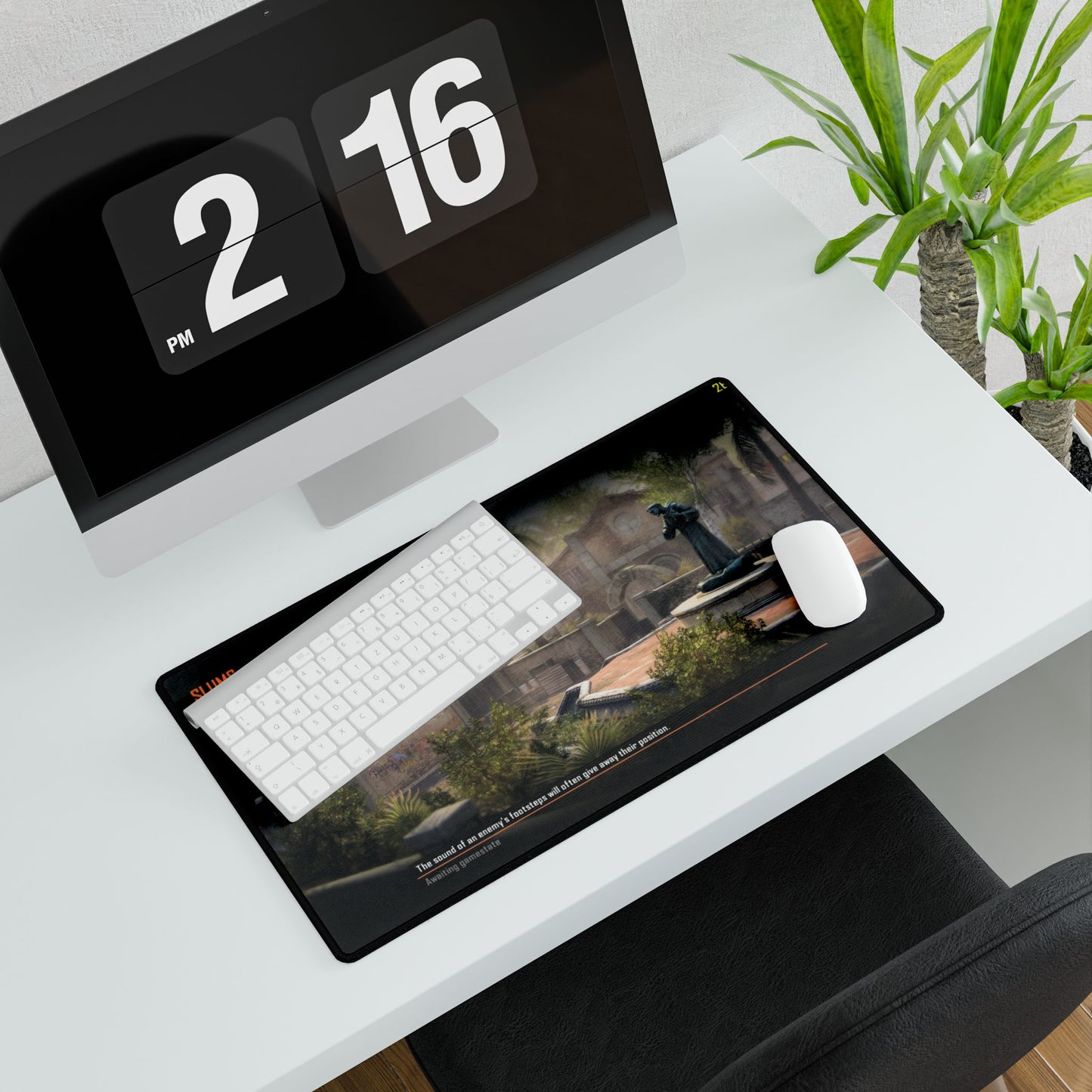 Call of Duty gaming Desk mat map-"SLUMS"-Premium Gaming Desk Mat - Stylish and Durable Mouse Pad for Gamers