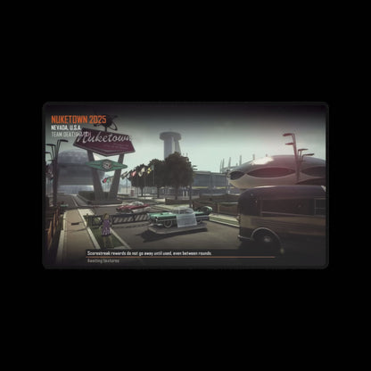 Call of Duty themed mouse pad map-"NUKETOWN 2025"-Stylish Desk Mats for Home & Office, Gaming Accessories, Personalized Mouse Pad, Unique Workstation Decor, Retro Designs