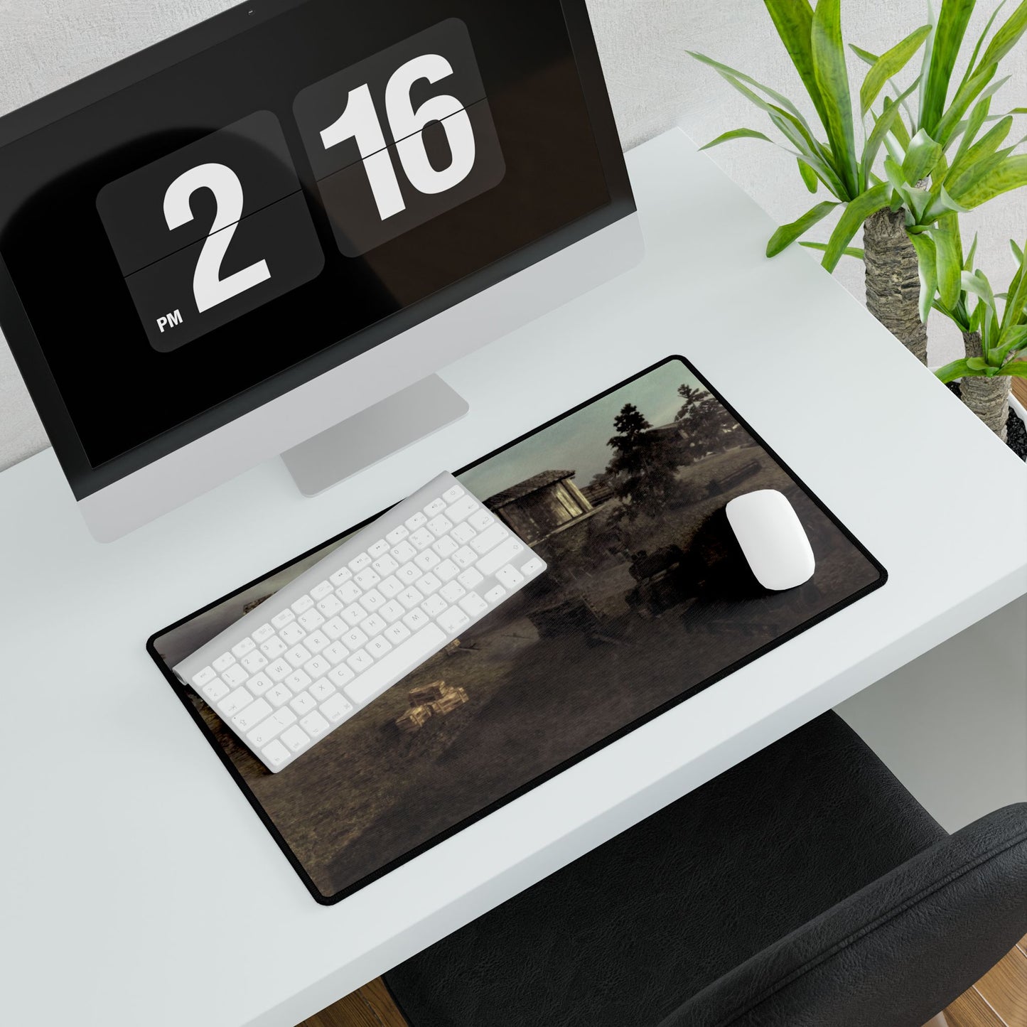 Custom Gaming Desk Mat Call of Duty World at War multiplayer map "SEELOW" War Themed Gaming/Work Mouse Pad