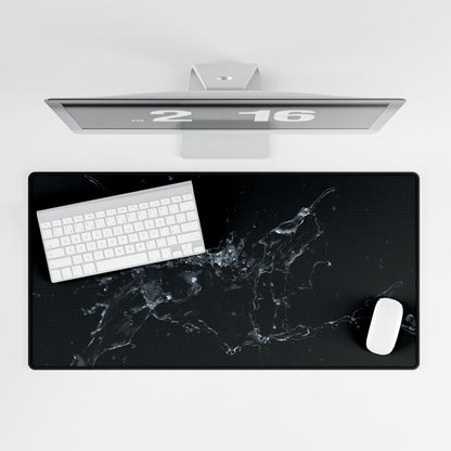 liquid black "desk mat"