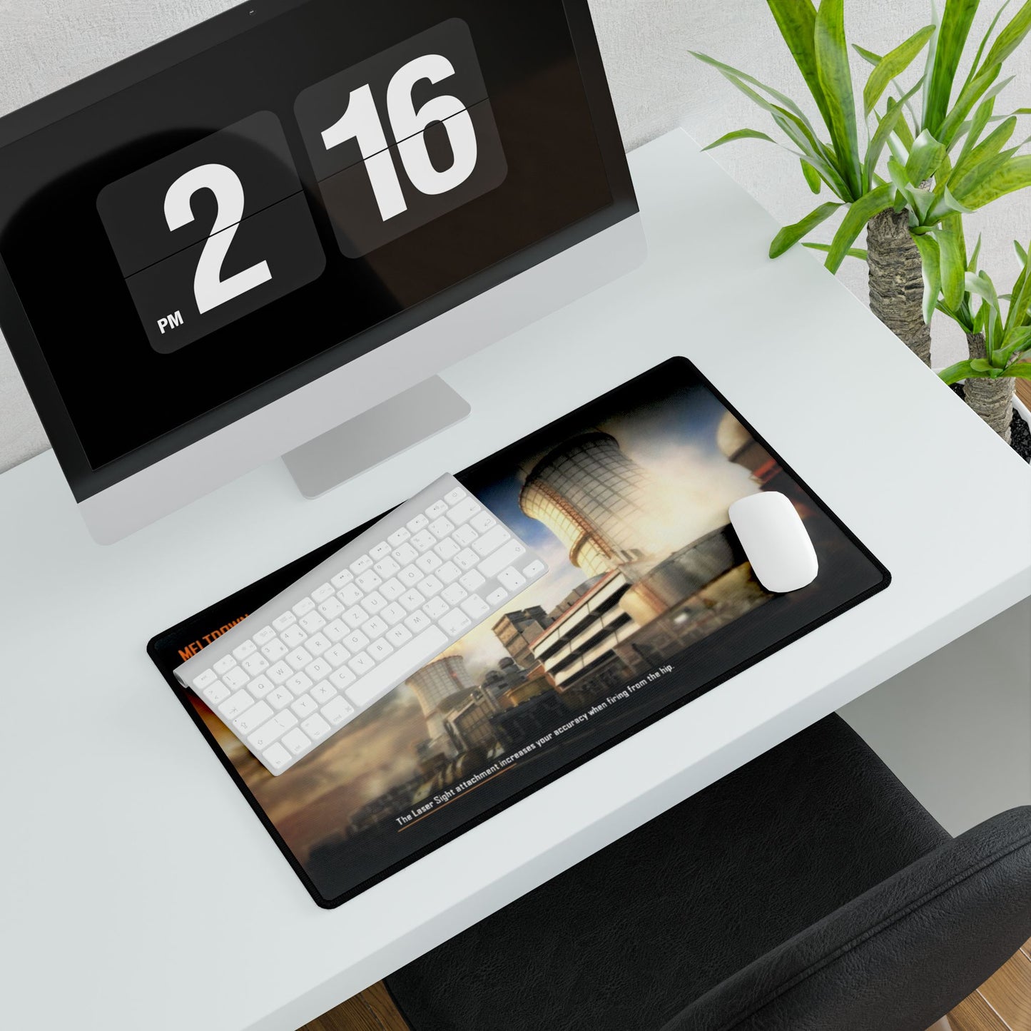 Call of Duty Themed Desk mat map -"MELTDOWN"-Gaming Desk Mat - Meltdown Scene | Perfect for Gamers & Home Office