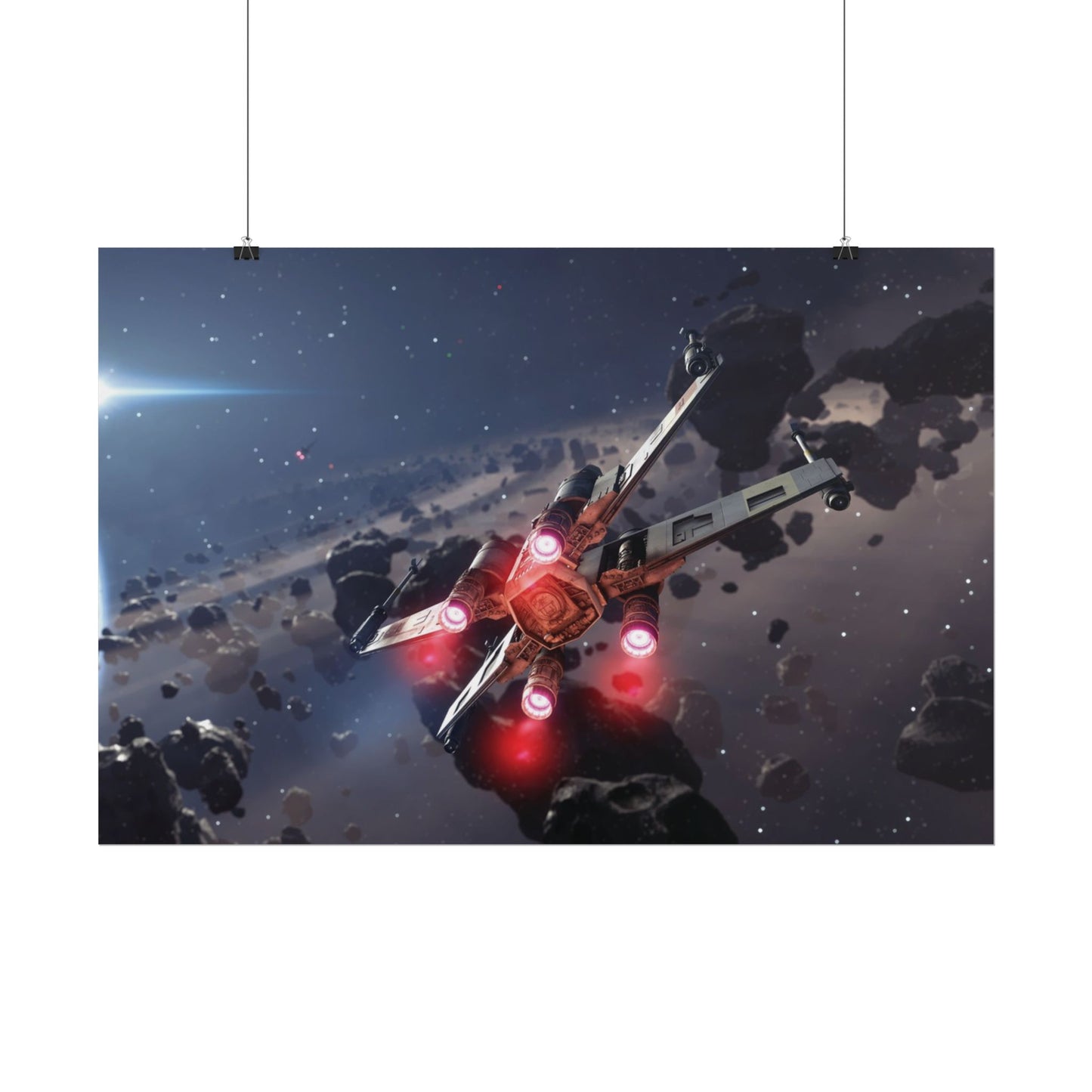 Arc 170 Poster — Star Wars Starship Print (Rolled)
