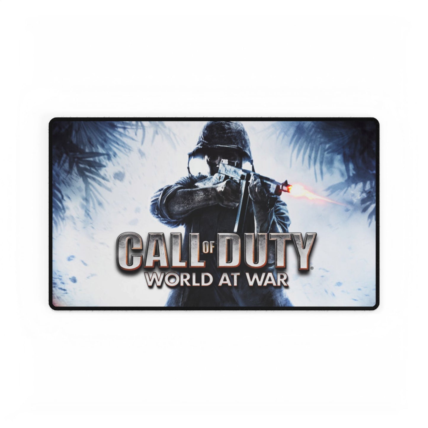 Custom Gaming Desk Mat - Call of Duty: World at War Design