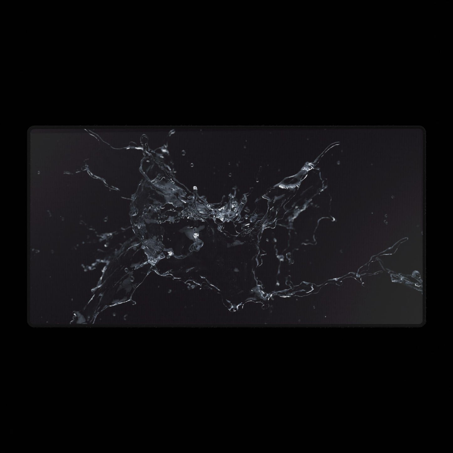 liquid black "desk mat"