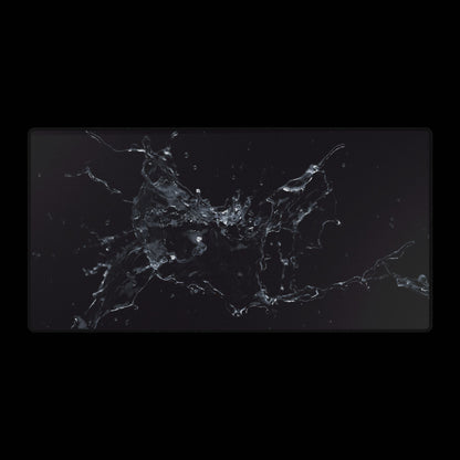 liquid black "desk mat"