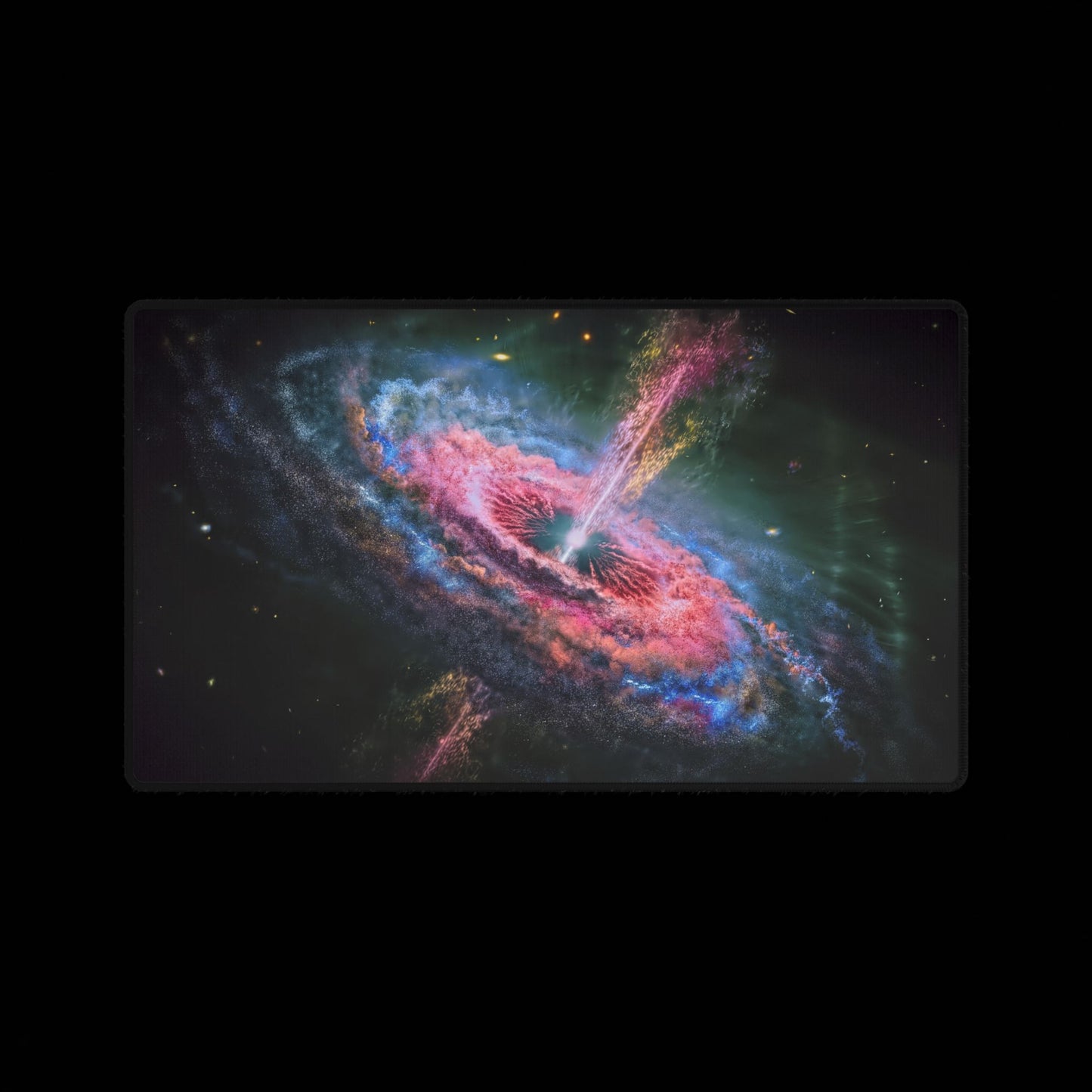 Galaxy Desk Mat – Cosmic Space Gaming & Office Mouse Pad