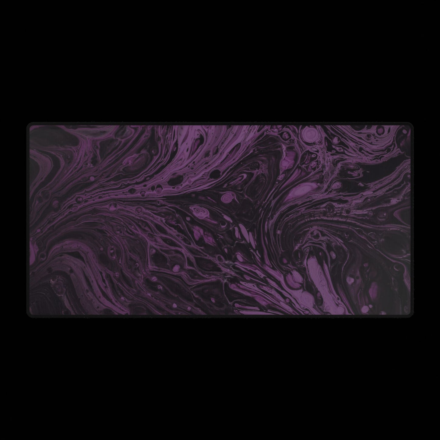 Purple Marble Desk Mat — Large Gaming desk mat