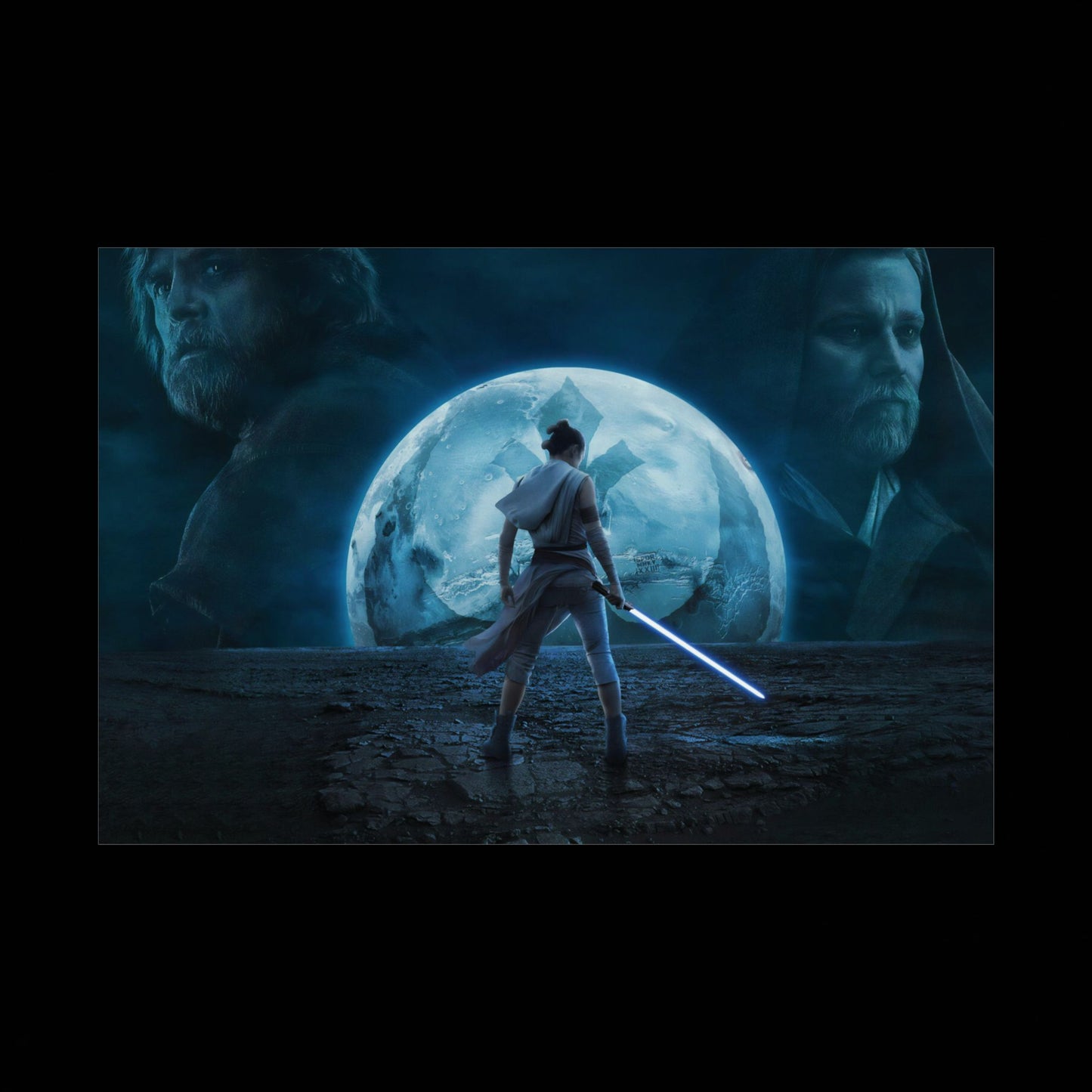 StarWars themed wall poster - medium/large