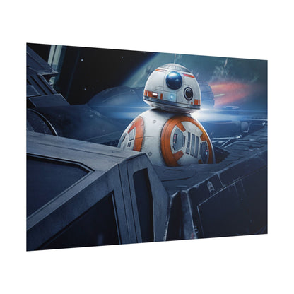 BB-8 Space Poster — StarWars themed wall poster medium/large