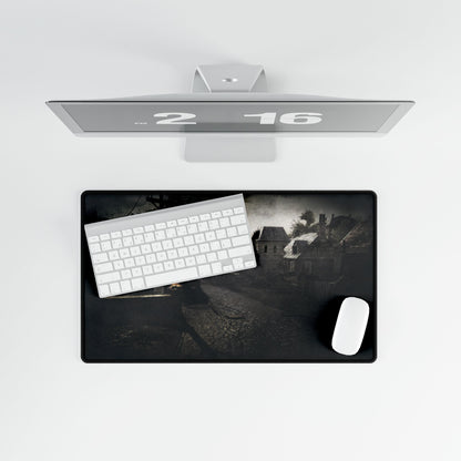 Custom Gaming Desk Mat Call of Duty World at War multiplayer map "UPHEAVAL — Dark War Themed Gaming Mouse Pad