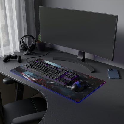 Cherry Blossom Torii LED Gaming Mouse Pad