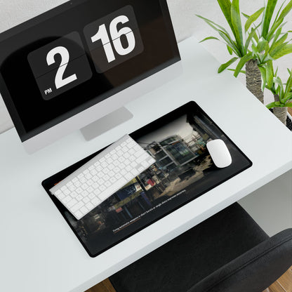 Call of Duty themed deskmats map - "OVERFLOW" - Stylish Work Surface for Gamers & Professionals