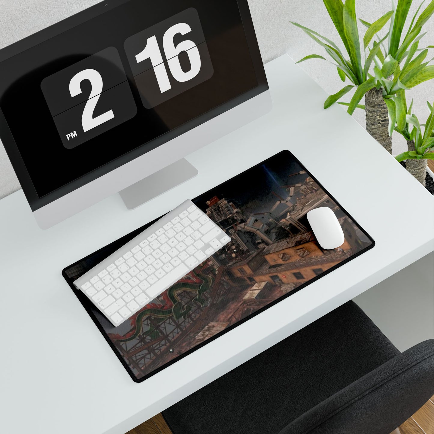 Call of Duty Zonbies Themed mouse pad Zombies map "DIE RISE" Urban Graffiti Desk Mat - Stylish Office Decor for Creatives