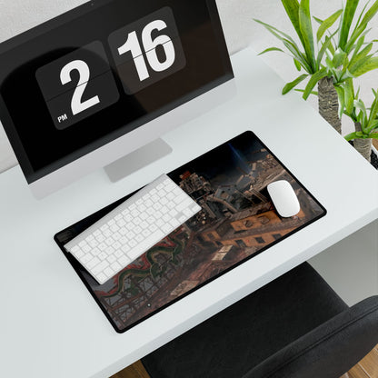 Call of Duty Zonbies Themed mouse pad Zombies map "DIE RISE" Urban Graffiti Desk Mat - Stylish Office Decor for Creatives