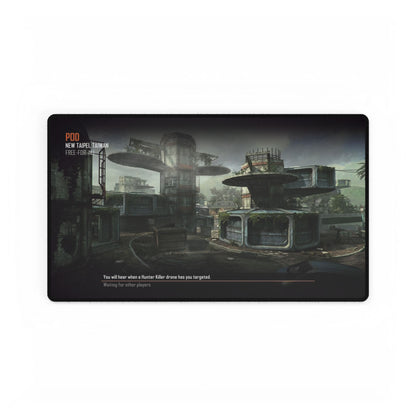 Call of Duty Gaming Desk Mat custom DLC mouse pad featuring "POD" from black ops 2 - Futuristic Landscape Design